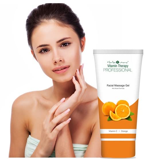 Herbs & More Vitamin Therapy Professional Massage Gel For Healthy And Glowing Skin 100 Gm