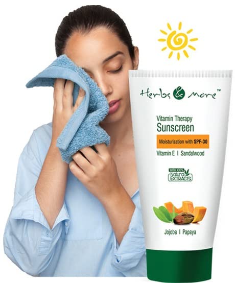 Herbs & More Vitamin Therapy Sunscreen SPF 30 100 GMS