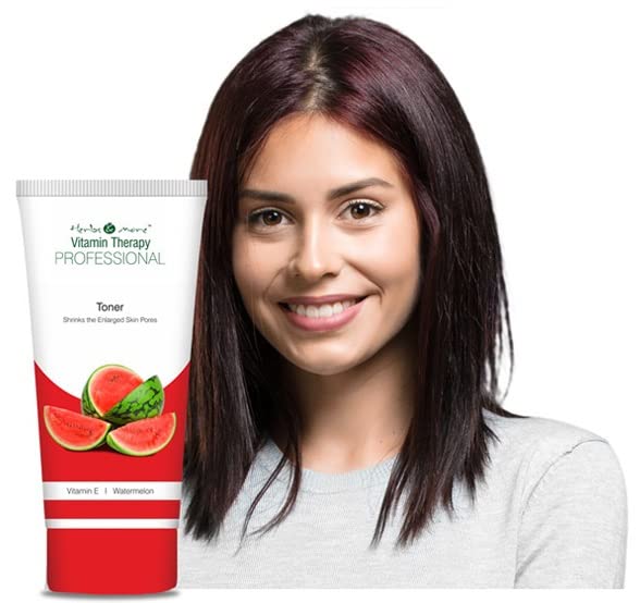 Herbs & More Vitamin Therapy Professional Face Toner Moisturizing Brightening, Bright Skin100 Gm