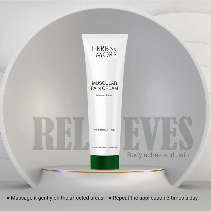 Herbs & More Muscular Pain Cream New