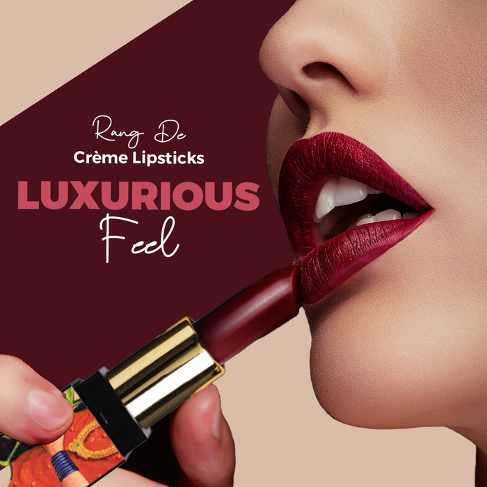 Rang De Lipstick Raaz Shed 4.1 GMS Paraben free Sulphate free Phthalate free Silica free Cruelty free Vegan