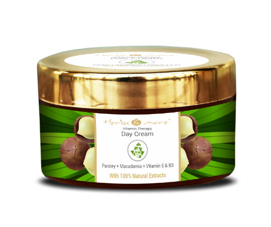 Vitamin Therapy Day Cream with SPF 15 Parsley Extract Macadamia Oil Jojoba Oil Tocopherol Vitamin E 50 GM
