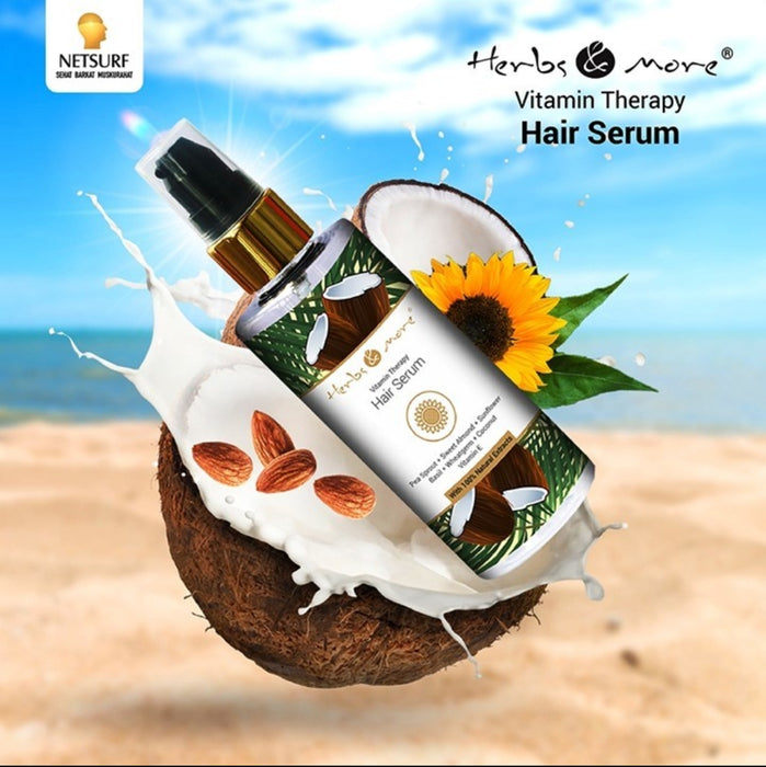 Herbs & More Vitamin Therapy Hair Serum 100 MLT